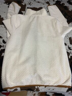 Women’s Cream Textured Jacket - LeModa